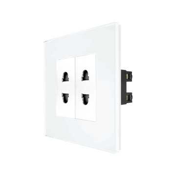    Prize cu rame din sticla
 - Priza Dubla cu Module..., sercomelectric.ro