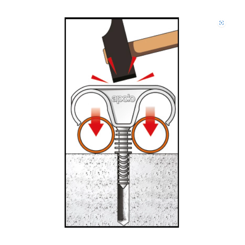 Elemente pentru strangere... - Clema dubla fixare cu diblu..., sercomelectric.ro Elemente pentru strangere... - Clema dubla fixare cu diblu..., sercomelectric.ro