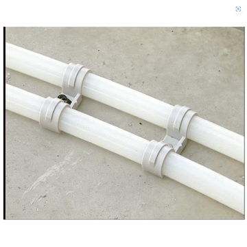 Tub rigid PVC si Fitinguri - Colier dublu din plastic..., sercomelectric.ro