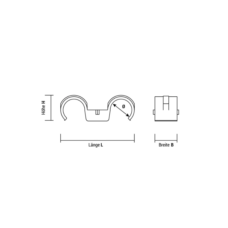 Tub rigid PVC si Fitinguri - Colier dublu din plastic..., sercomelectric.ro Tub rigid PVC si Fitinguri - Colier dublu din plastic..., sercomelectric.ro