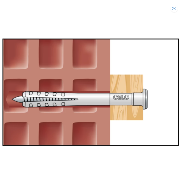 Elemente pentru strangere... - Diblu rapid cu șurub 6x40..., sercomelectric.ro