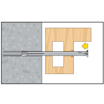Elemente pentru strangere... - Diblu metalic fixare cadru..., sercomelectric.ro