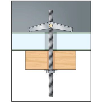 Elemente pentru strangere... - Diblu rabatabil cu arc +..., sercomelectric.ro
