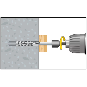 Elemente pentru strangere... - Diblu M10 nylon + surub cap..., sercomelectric.ro