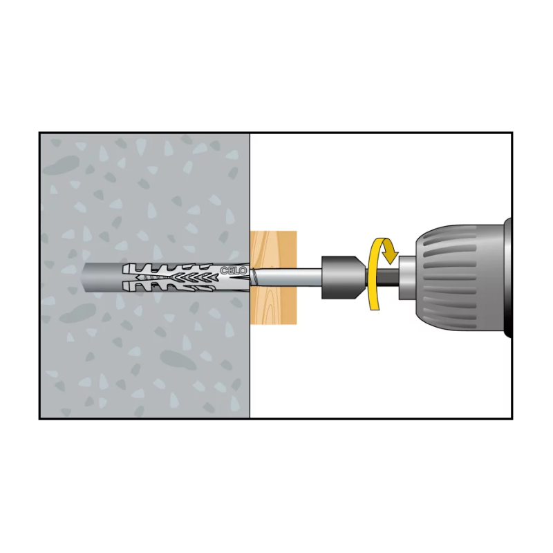 Elemente pentru strangere... - Diblu M10 nylon + surub cap..., sercomelectric.ro Elemente pentru strangere... - Diblu M10 nylon + surub cap..., sercomelectric.ro
