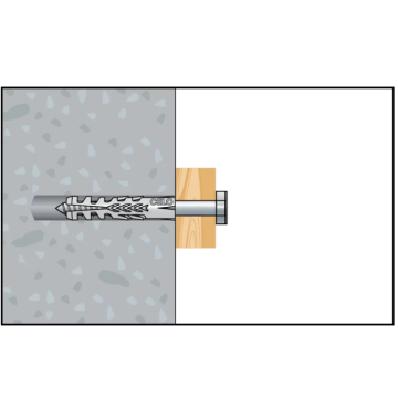 Elemente pentru strangere... - Diblu M10 nylon + surub cap..., sercomelectric.ro