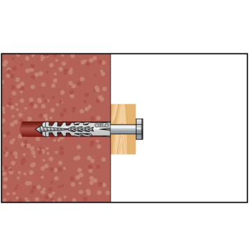 Elemente pentru strangere... - Diblu M10 nylon + surub cap..., sercomelectric.ro