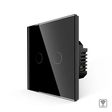 Intrerupatoare cu touch - Intrerupator Dublu Wi-Fi cu..., sercomelectric.ro