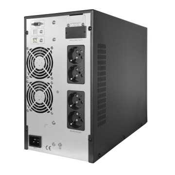 UPS 3000VA 2700W Online cu Dubla Conversie Monofazat, Management si Ecran LCD, Include 6x Acumulator 12V 9Ah, TED Electric TED00 Online Dubla Conversie - UPS 3000VA 2700W Online cu..., sercomelectric.ro