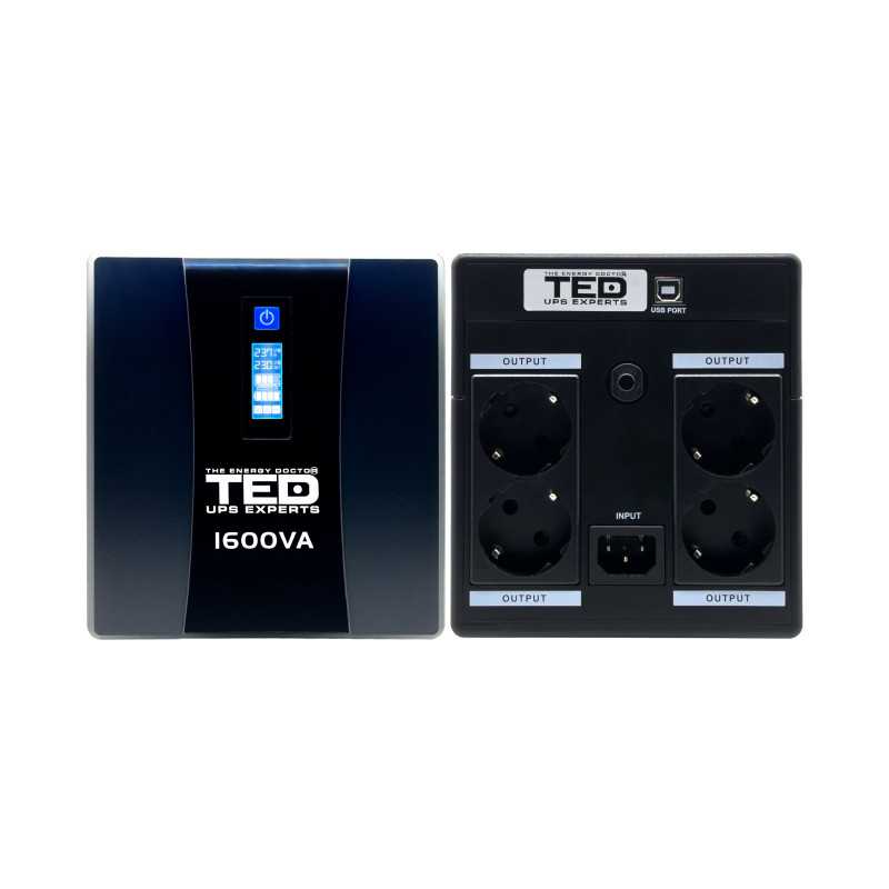 Sursa Neintreruptibila - UPS 1600VA 900W cu..., sercomelectric.ro Sursa Neintreruptibila - UPS 1600VA 900W cu..., sercomelectric.ro