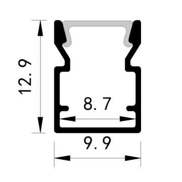 Banda LED si transformatoare - Profil aluminiu aplicat..., sercomelectric.ro