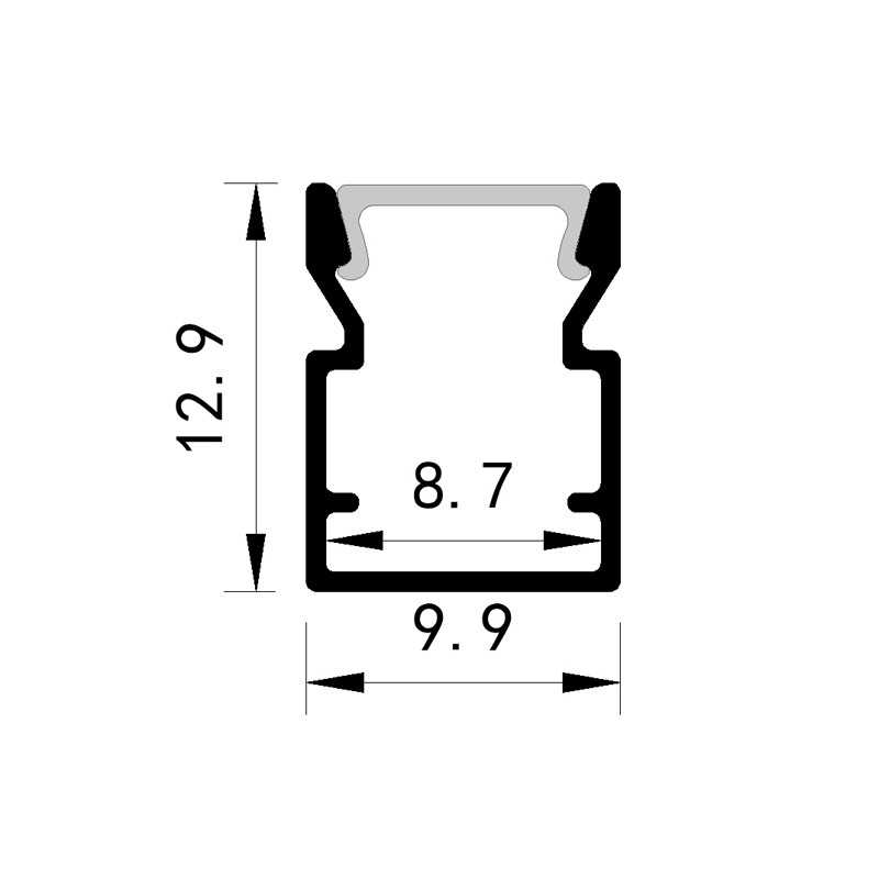 Banda LED si transformatoare - Profil aluminiu aplicat..., sercomelectric.ro Banda LED si transformatoare - Profil aluminiu aplicat..., sercomelectric.ro