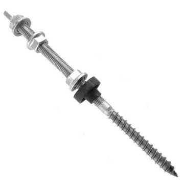 Surub distantier din otel inoxidabil pentru tigla metalica 10x300mm