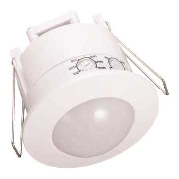 Senzor de miscare cu infrarosu incastrat, 300W, 220-240V, IP20, ALB, Eurolamp
