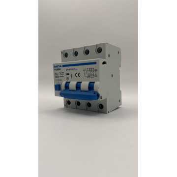 Intrerupator automat RCBO DC, PL8M4, 3P+N, C20A, 100mA, 6kA, TYPE A, GACIA