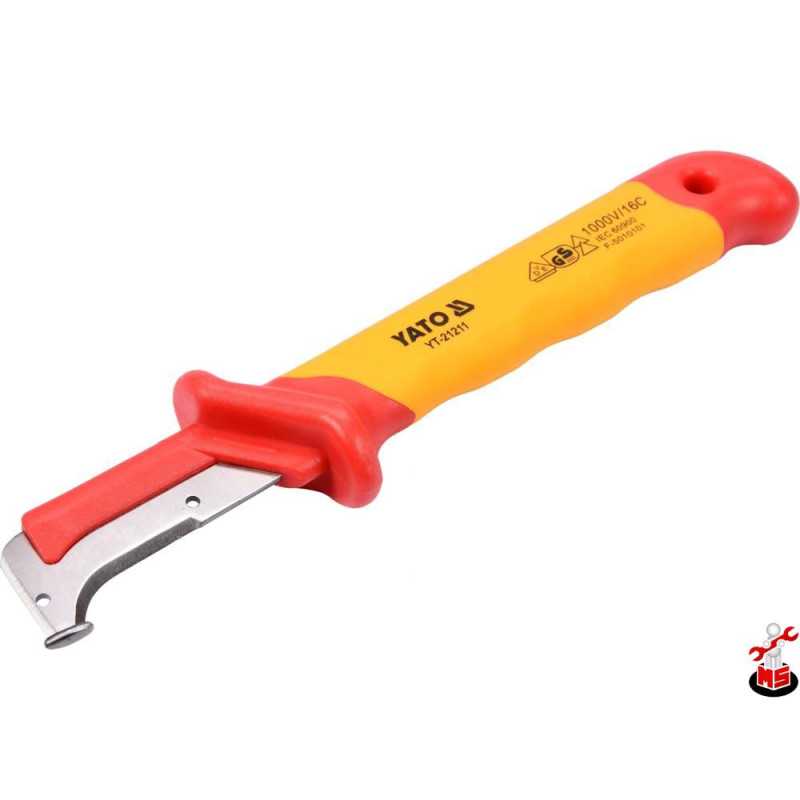 Scule pentru găurire,... - Decablator 155MM, VDE,  Yato, sercomelectric.ro Scule pentru găurire,... - Decablator 155MM, VDE,  Yato, sercomelectric.ro