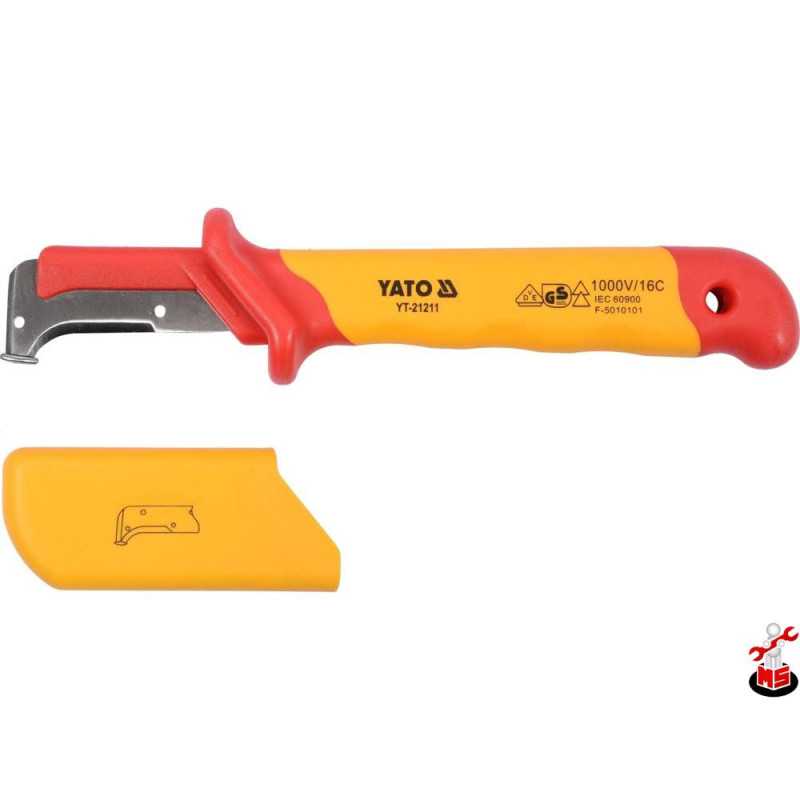 Scule pentru găurire,... - Decablator 155MM, VDE,  Yato, sercomelectric.ro Scule pentru găurire,... - Decablator 155MM, VDE,  Yato, sercomelectric.ro