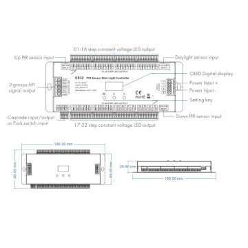 Banda LED si transformatoare - Controller 32 canale pentru..., sercomelectric.ro