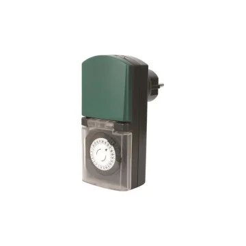 Priza programabila 24H, cu protectie la copii, 16A, 220-240V, IP44, Eurolamp