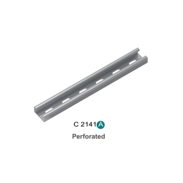     Jgheab metalic si accesorii
 - Sina profil C perforat..., sercomelectric.ro