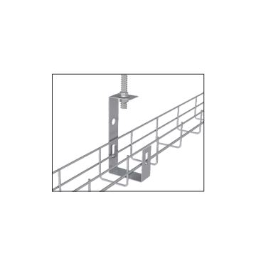 Jgheab metalic si accesorii - Piesa sustinere cu brat..., sercomelectric.ro