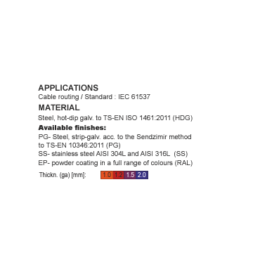 Jgheab metalic si accesorii - Cot orizontal 90⁰ pentru..., sercomelectric.ro