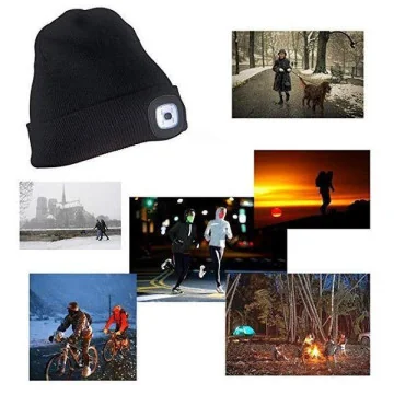 Truse, Seturi si Accesorii - Caciula unisex cu lanterna..., sercomelectric.ro