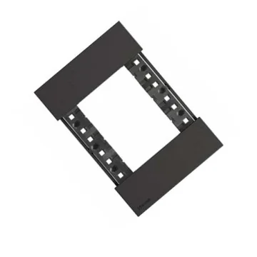 Bticino Living Now - Rama ornament, 3M, negru,..., sercomelectric.ro