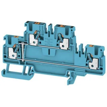 Cleme sir pentru sina - Clema sir cu push-in cu 2..., sercomelectric.ro