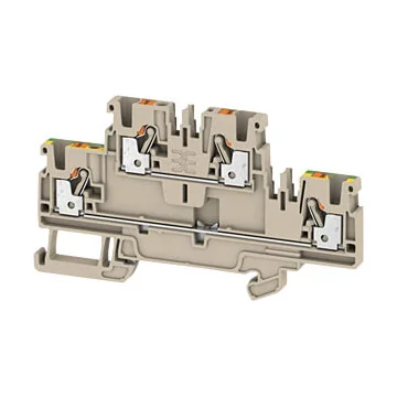 Cleme sir pentru sina - Clema sir cu push-in cu 2..., sercomelectric.ro