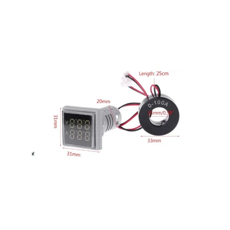 Aparate de masura si... - Mini voltmetru - ampermetru..., sercomelectric.ro Aparate de masura si... - Mini voltmetru - ampermetru..., sercomelectric.ro