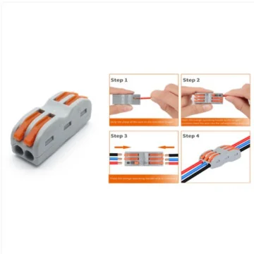Cleme Wago - Conector doza 2poli/dublu..., sercomelectric.ro