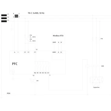 Compensarea puterii reactive - Controler putere reactiva..., sercomelectric.ro