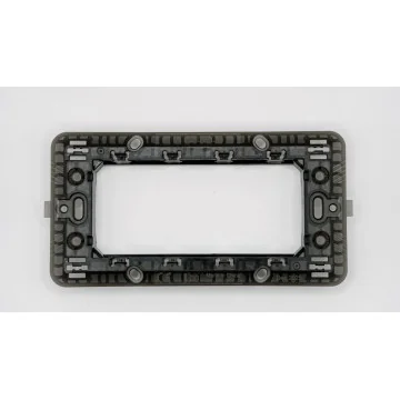     Millele
 - Suport de fixare plastic, 4 module,  Millele, sercomelectric.ro