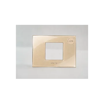     Millele
 - Rama ornament sticla 2/3 module, auriu, Millele, sercomelectric.ro