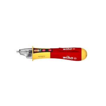     Instrumente de măsurare
 - Detector de tensiune Wiha fara contact 12–1000 V AC - gama extinsa DC+AC (PV, auto, retea), CAT II, sercomelectric.ro