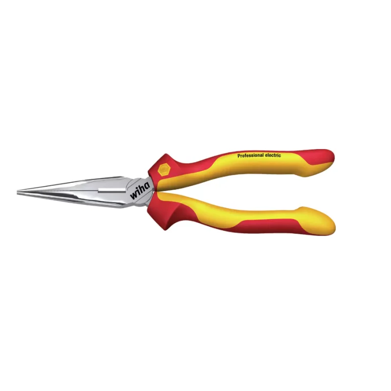 Cleste electrician cu cioc izolat Wiha - 160 mm, cioc subtire