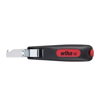     Scule pentru găurire,...
 - Dezizolator electric Wiha Professional pentru cabluri rotunde 4–28 mm, cu lama auto-rotativa, sercomelectric.ro
