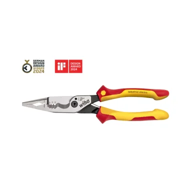     Clesti si Chei
 - Cleste multifunctional Wiha Industrial electric 8 in 1 VDE 1000 V, cu arc de deschidere, sercomelectric.ro