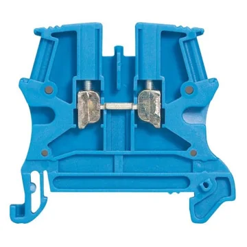     Cleme sir pentru sina
 - Clema pe sina cu surub tip AVK 25 mmp, pentru nul, albastra, TEKSA, sercomelectric.ro