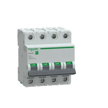     
 - Easy9 Siguranta automata MCB PRO 4P 6000A curba C 32A Schneider Electric, sercomelectric.ro