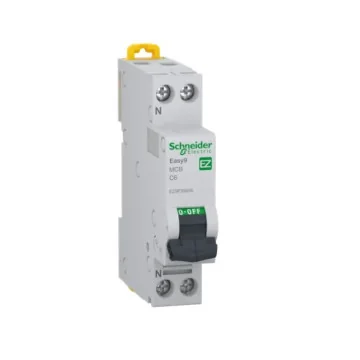     
 - Easy9 Siguranta automata MCB XP 1P+N 6000A curba C 6A Schneider Electric, sercomelectric.ro