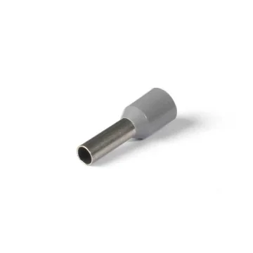     Pini terminali
 - Pini terminali izolati (tuburi de capat), cupru stanat, 4 mm², tub 12 mm, gri, 100 buc/set, TEKSA, sercomelectric.ro