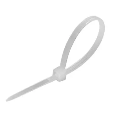     
 - Coliere plastic 160x2,5 mm, alb, max 8kg, din poliamida PA66, 100buc/punga, TEKSA, sercomelectric.ro
