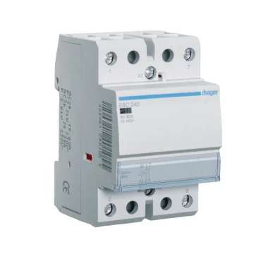    
 - Contactor modular, 40A, 2ND, 230V, Hager, sercomelectric.ro