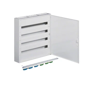     Dulapuri metalice
 - Tablou electric metalic aparent, 144 module (4x36), usa opaca, Hager, sercomelectric.ro