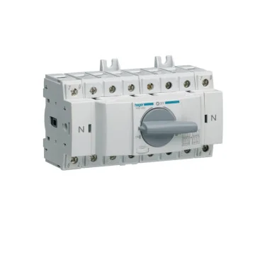     Comutatoare cu came
 - Comutator sursa manual, 4P, 63A, Hager, sercomelectric.ro