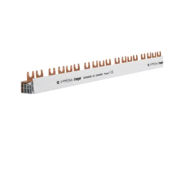     Bus-bar
 - Bareta de conexiune tip furca, 4P, 63A, 10 mmp, 56 module, Hager, sercomelectric.ro