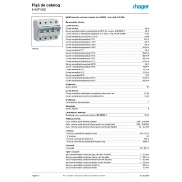Sigurante automate curba C - Siguranta automata, 4P,..., sercomelectric.ro