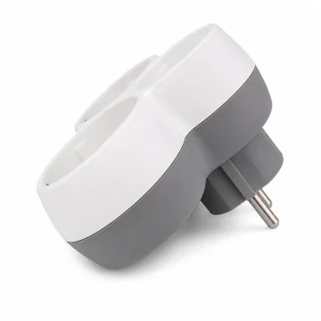 Stechere, cuple si adaptoare - Adaptor priza  3xschuko tip..., sercomelectric.ro